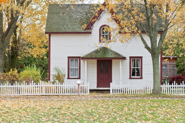 fenced property